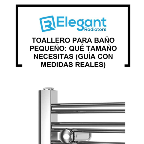 Toallero para Baño Pequeño: Qué Tamaño Necesitas (Guía con Medidas Reales)