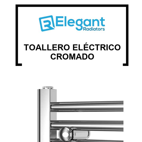 Toallero Eléctrico Cromado