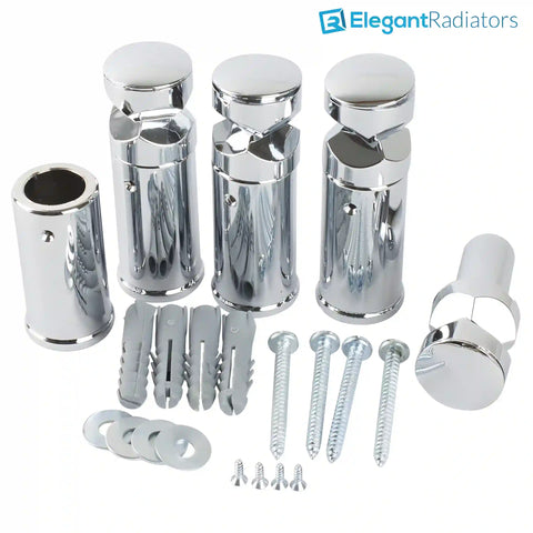 Set de Soportes Universales para Radiador Toallero