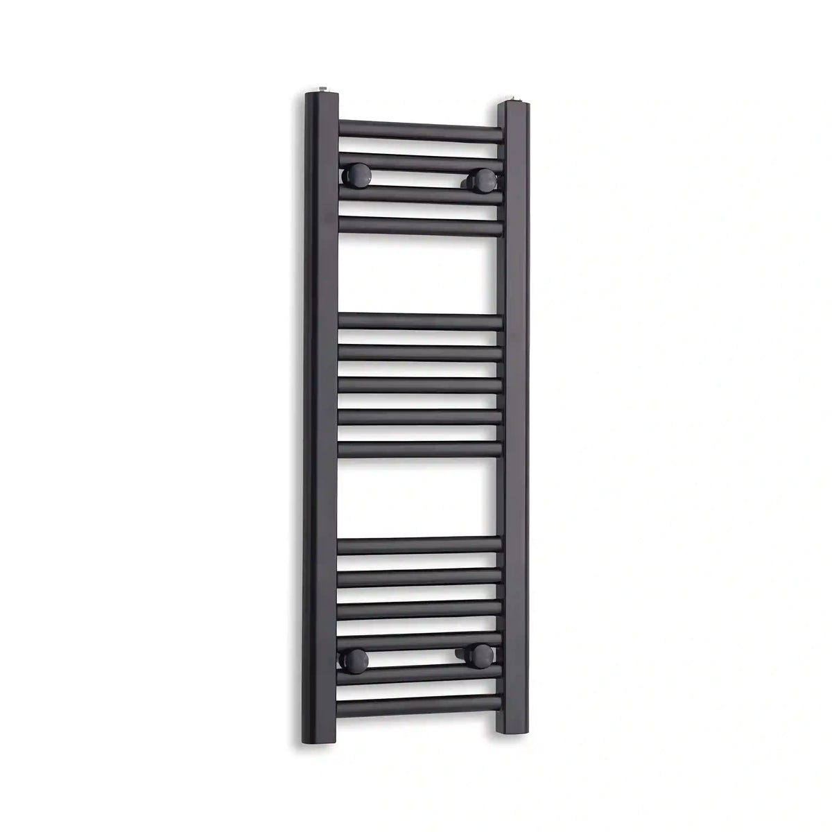 Scaldasalviette Nero 300mm di Larghezza · Riscaldamento Centralizzato