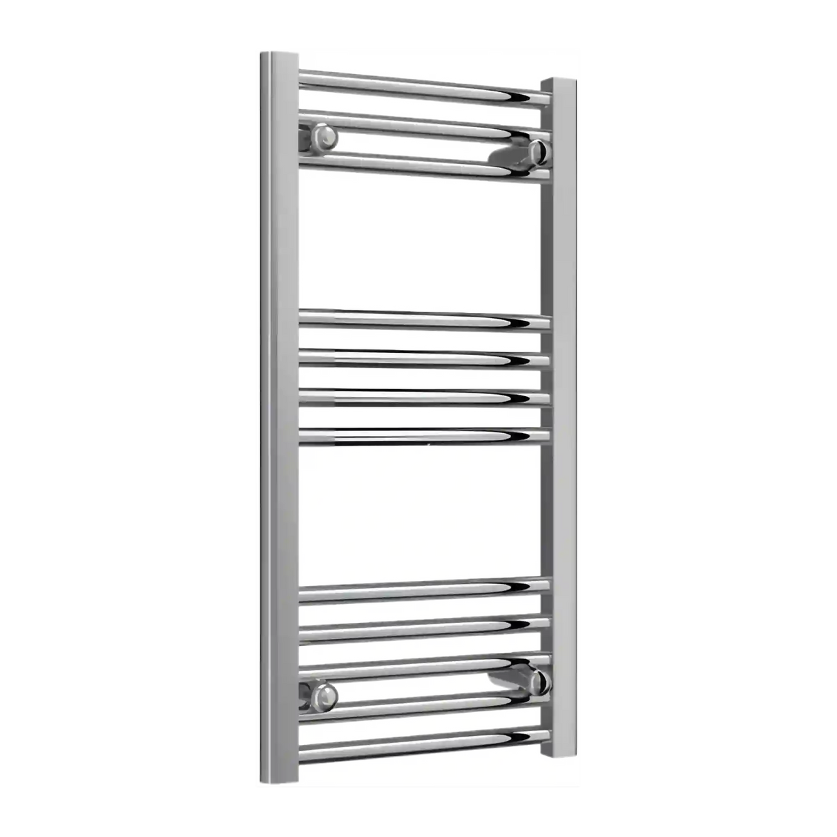 Scaldasalviette Cromato 400mm di Larghezza · Riscaldamento Centralizzato