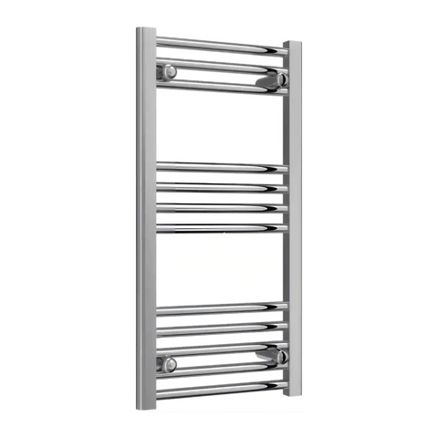 Scaldasalviette Cromato 400mm di Larghezza · Riscaldamento Centralizzato
