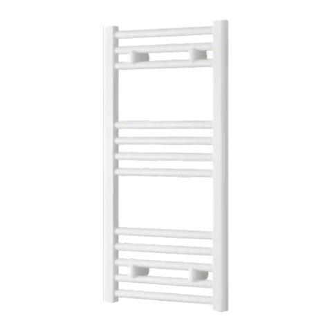 Scaldasalviette Bianco 400mm di Larghezza · Riscaldamento Centralizzato