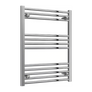 Scaldasalviette Cromato 600mm di Larghezza · Riscaldamento Centralizzato