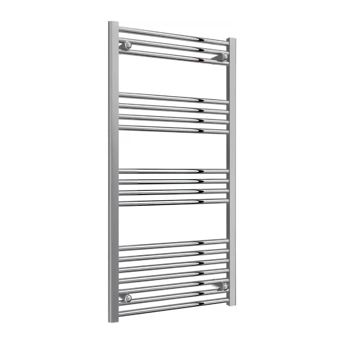 Scaldasalviette Cromato 600mm di Larghezza · Riscaldamento Centralizzato