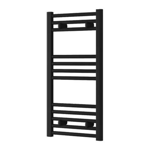 Scaldasalviette Nero 400mm di Larghezza · Riscaldamento Centralizzato