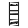 Scaldasalviette Nero 400mm di Larghezza · Riscaldamento Centralizzato