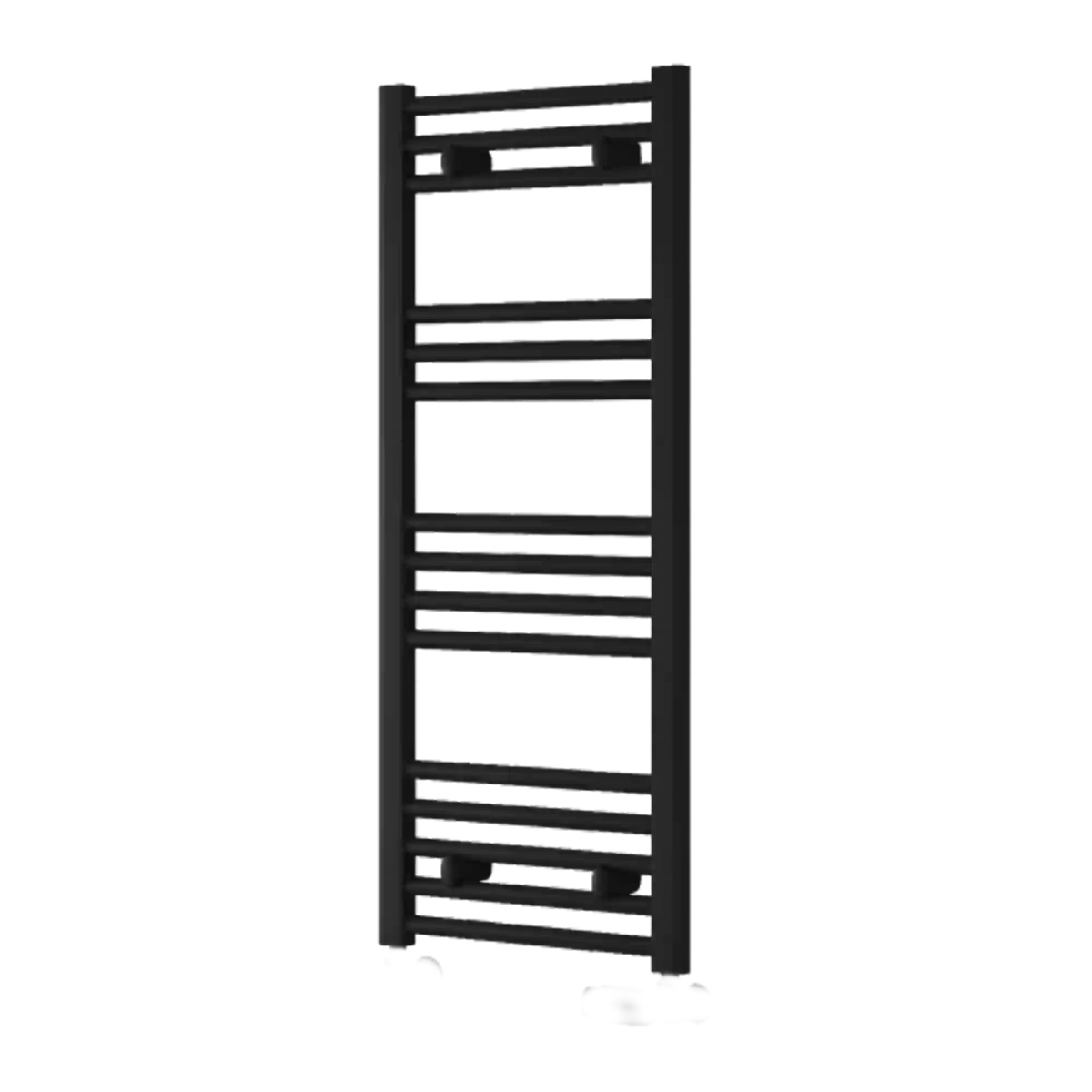 Scaldasalviette Nero 400mm di Larghezza · Riscaldamento Centralizzato