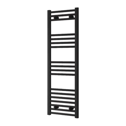 Scaldasalviette Nero 400mm di Larghezza · Riscaldamento Centralizzato