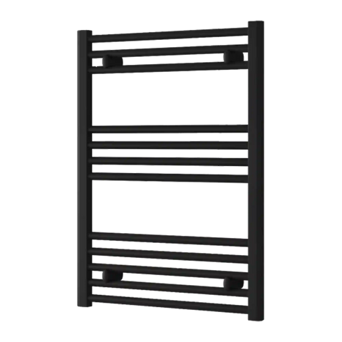 Scaldasalviette Nero 600mm di Larghezza · Riscaldamento Centralizzato