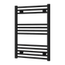Scaldasalviette Nero 600mm di Larghezza · Riscaldamento Centralizzato