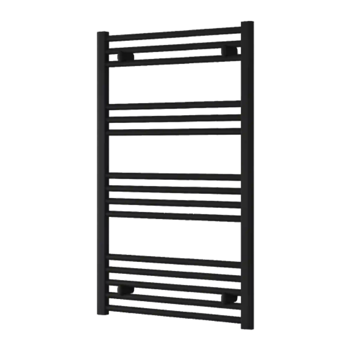 Scaldasalviette Nero 600mm di Larghezza · Riscaldamento Centralizzato