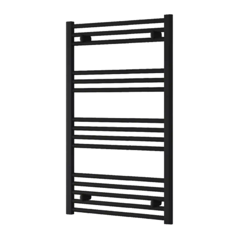 Scaldasalviette Nero 600mm di Larghezza · Riscaldamento Centralizzato