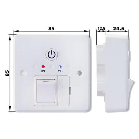 Temporizador WiFi para radiador toallero eléctrico, compatible con Alexa y Google - Elegant Radiators