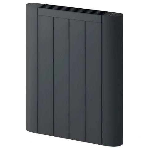 Radiador eléctrico aluminio antracita 80x58 cm Reina Serre WiFi 2000W
