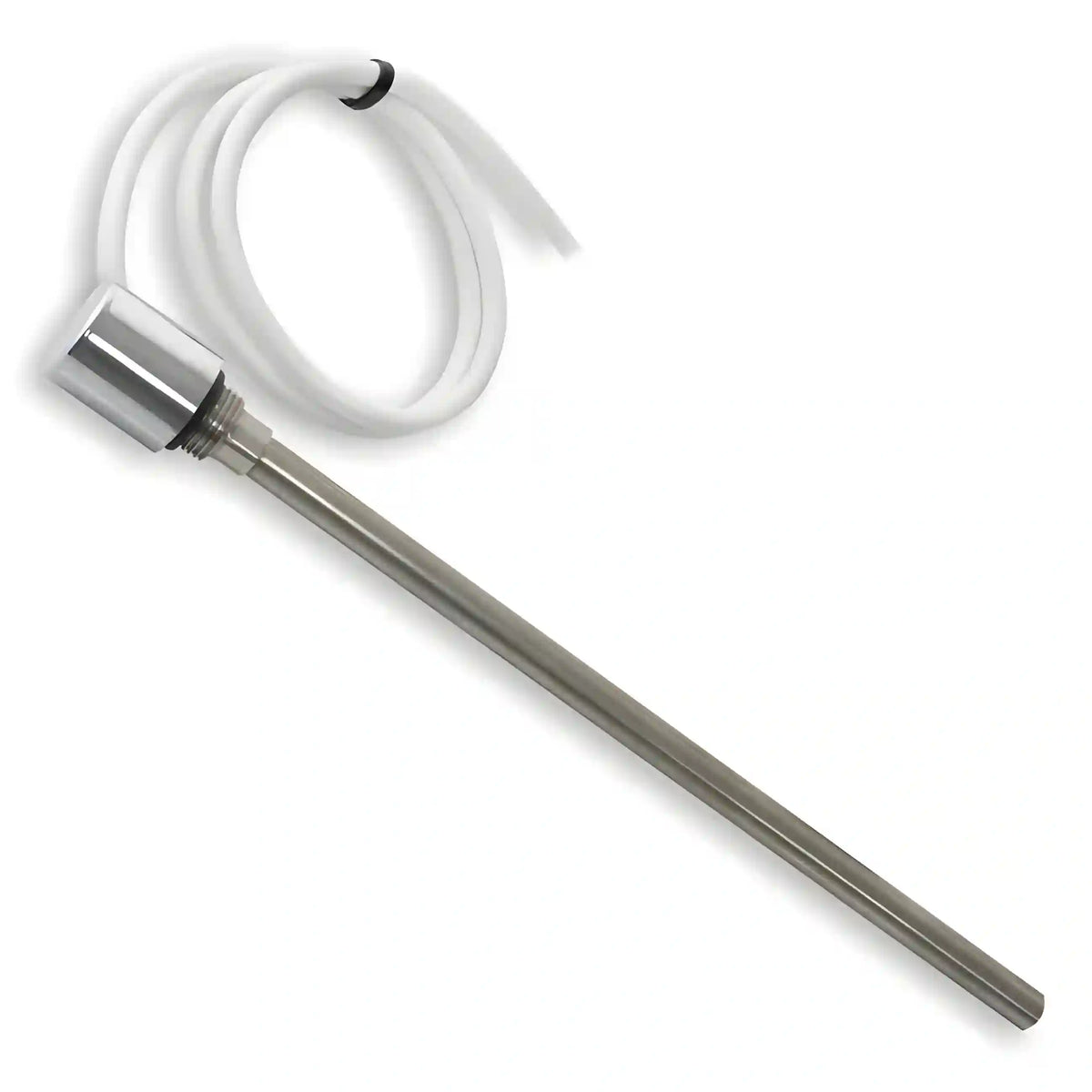 Resistencia eléctrica estándar para radiador toallero, rosca 1/2" con cable de 230 V