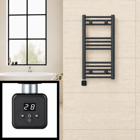 FA-40-80-PFT-DHE radiador toallero electrico con elemento digital