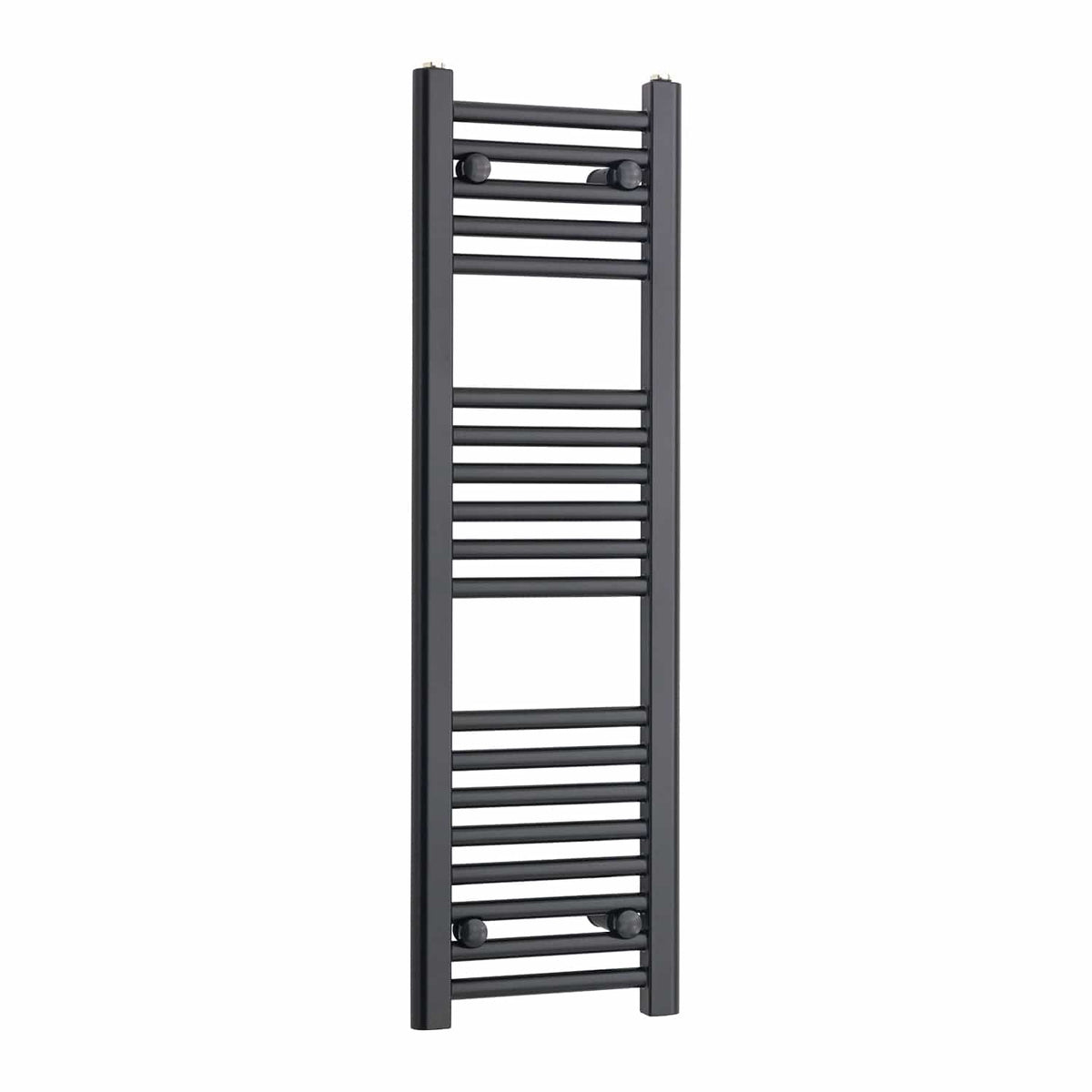 Scaldasalviette Nero 300mm di Larghezza · Riscaldamento Centralizzato