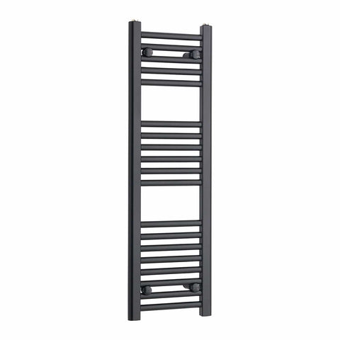 Scaldasalviette Nero 300mm di Larghezza · Riscaldamento Centralizzato