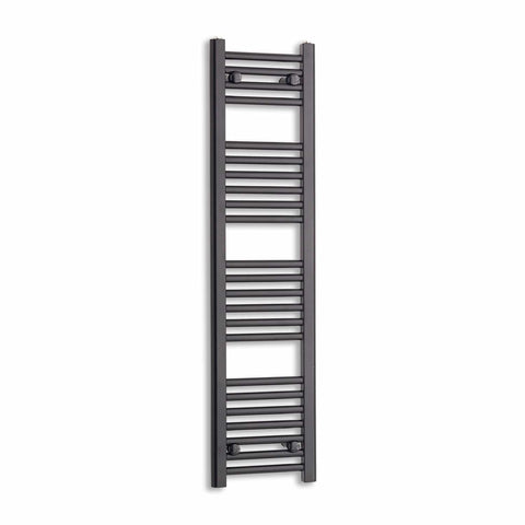 Scaldasalviette Nero 300mm di Larghezza · Riscaldamento Centralizzato