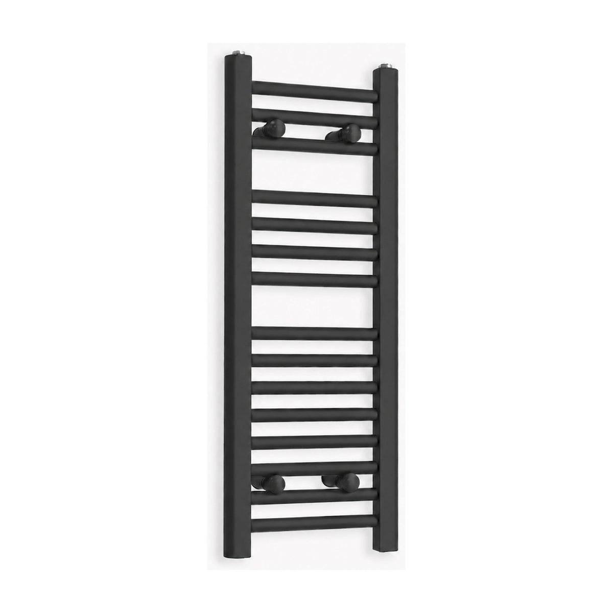 Scaldasalviette Nero 300mm di Larghezza · Riscaldamento Centralizzato