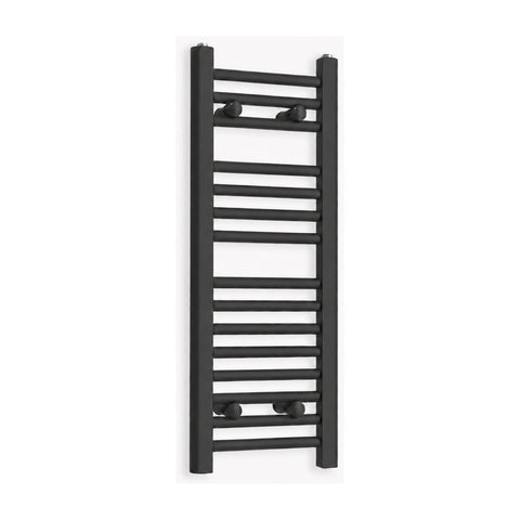 Scaldasalviette Nero 300mm di Larghezza · Riscaldamento Centralizzato