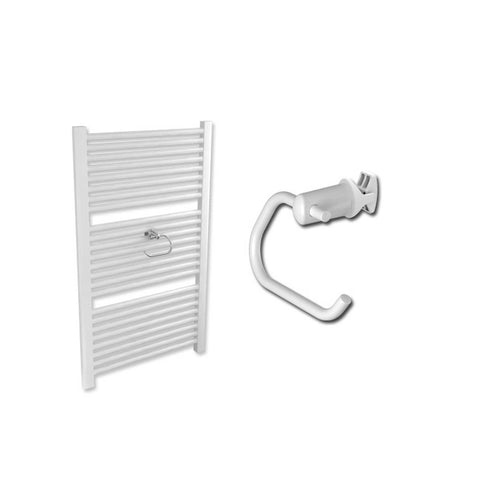 Soporte de Papel Higiénico Para Radiadores Toalleros blanco 2