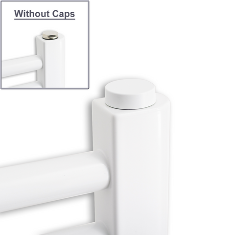 Tapones de Cubierta Para Radiadores Toalleros Blanco 2